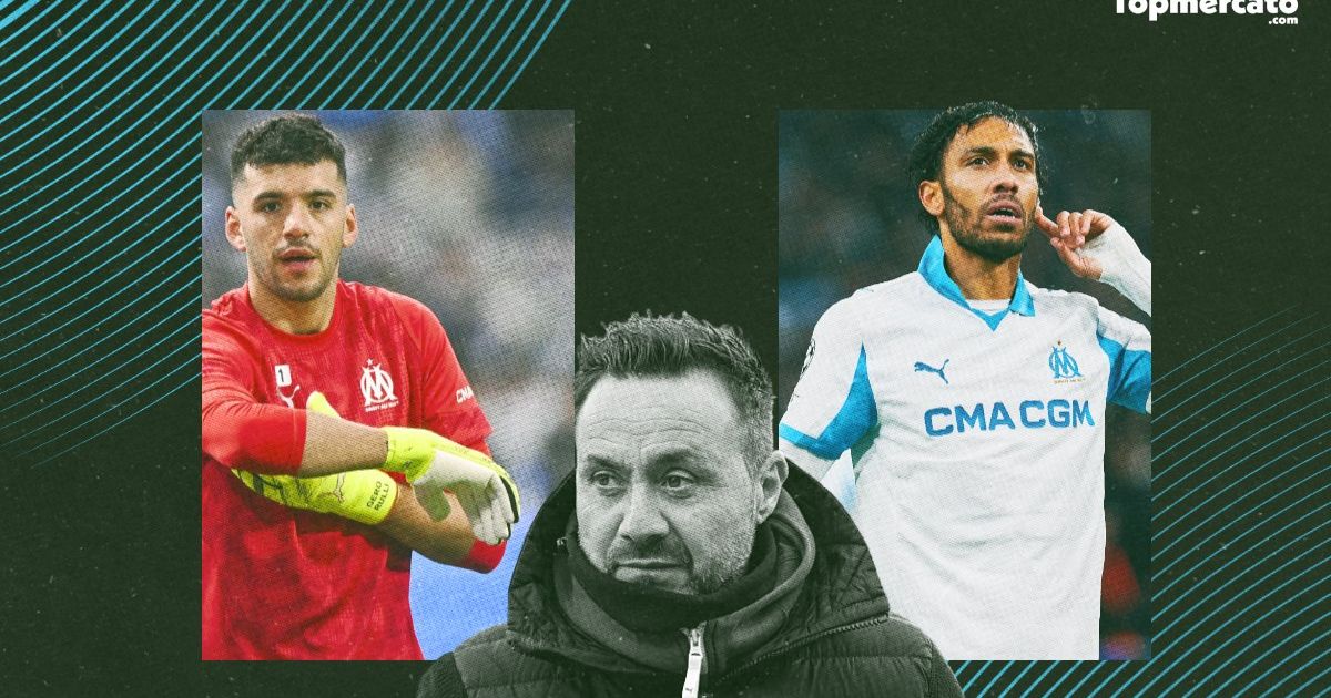 Mercato OM : avenir flou pour Rulli et Aubameyang, 2 cadres de De Zerbi en méforme