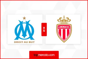 Pronostic Marseille Monaco – Ligue 1 (14/12/2025)