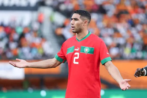 Achraf Hakimi battu pour le Ballon d’Or africain 2024
