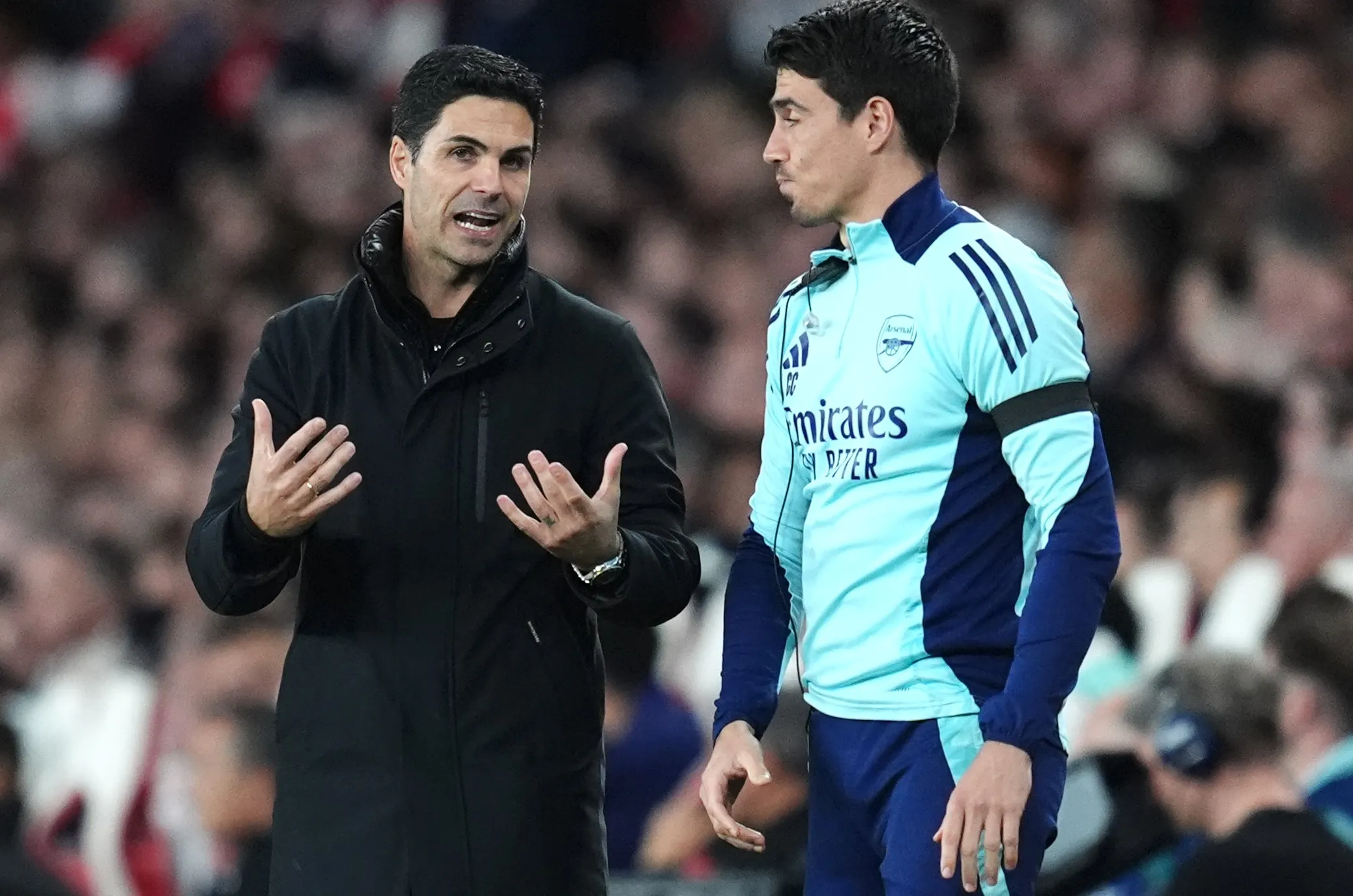 Mikel Arteta, Carlos Cuesta, Arsenal