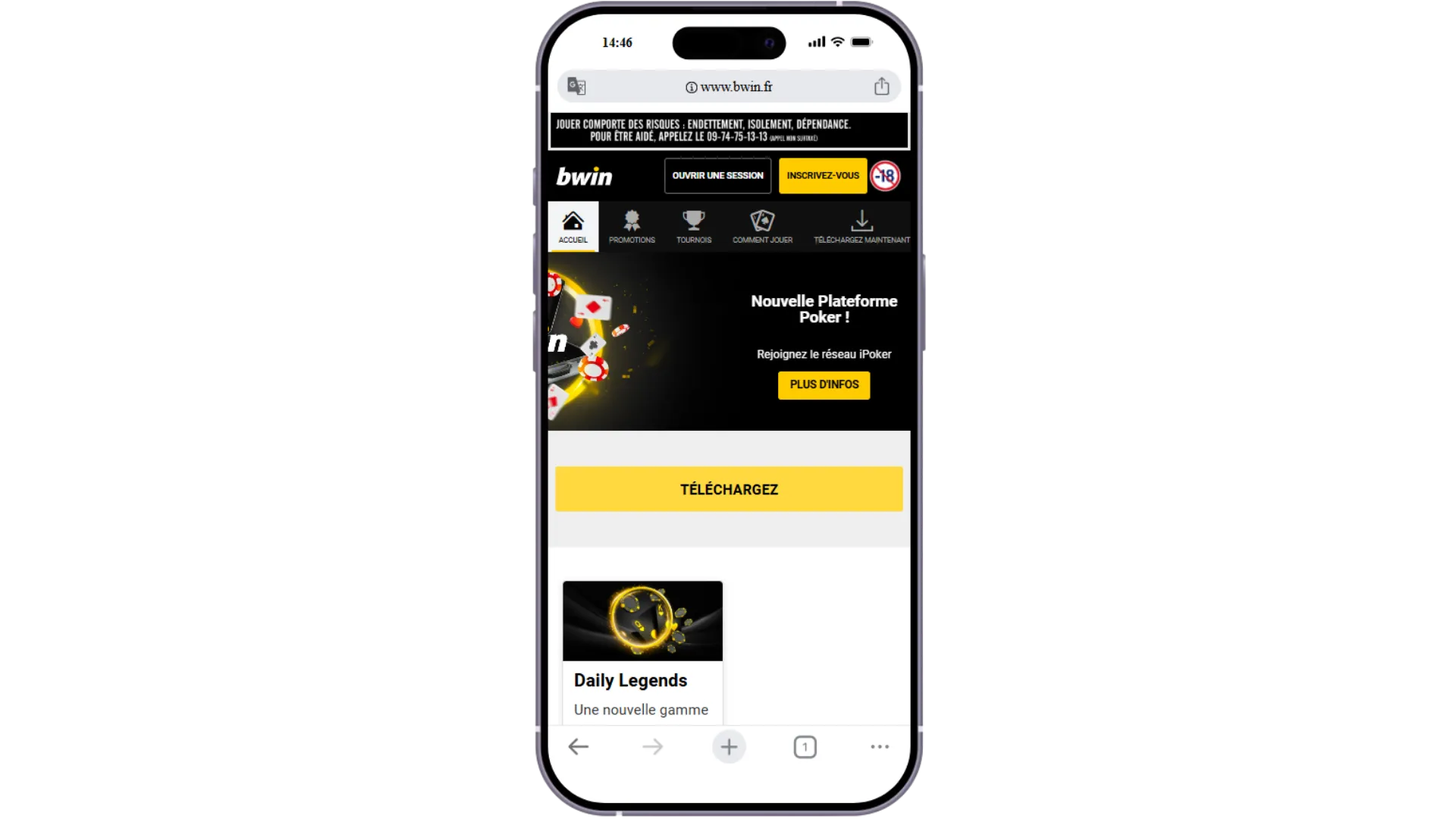 Bwin, les retraits les plus simples