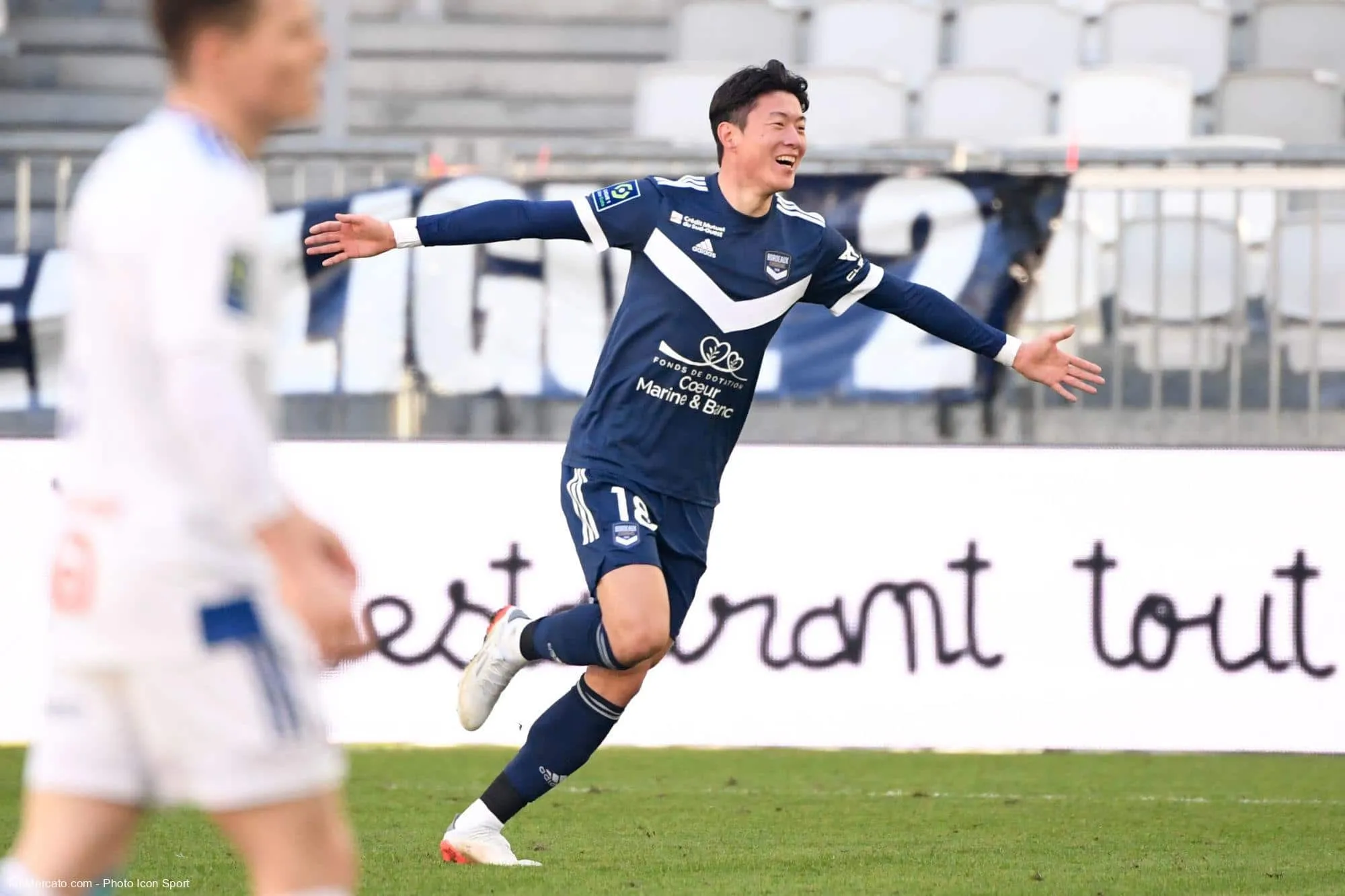Ui-Jo Hwang, match Girondins de Bordeaux-Strasbourg