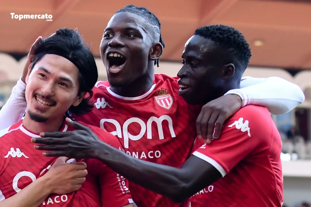 Takumi Minamino, Breel Embolo, Krépin Diatta, Monaco