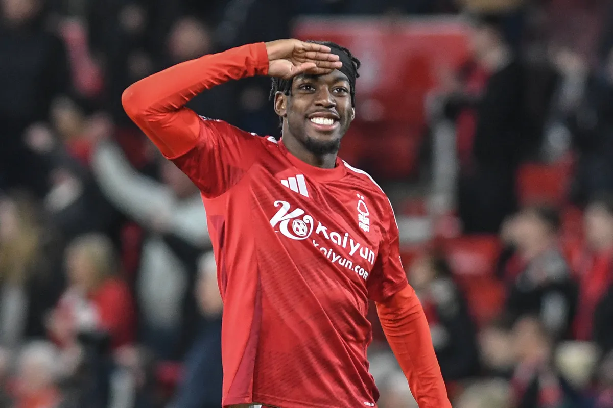 Anthony Elanga Nottingham Forest