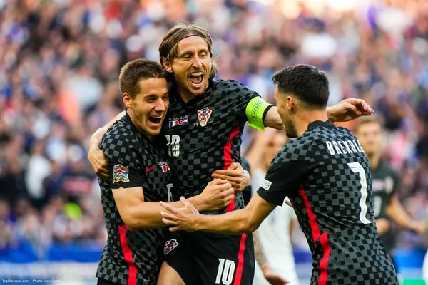 Luka Modric, match France-Croatie