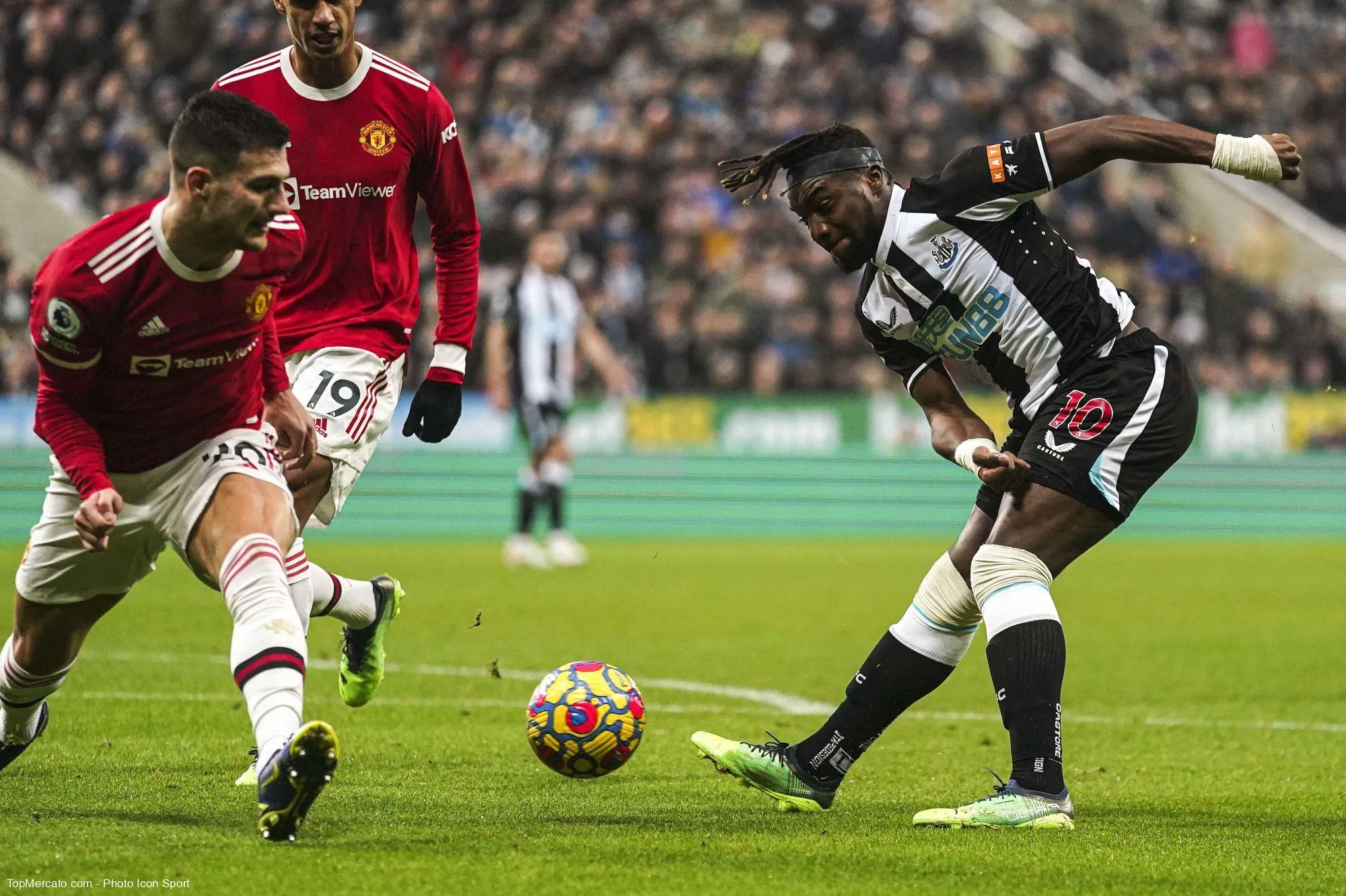 Allan Saint-Maximin, match Newcastle-Manchester United
