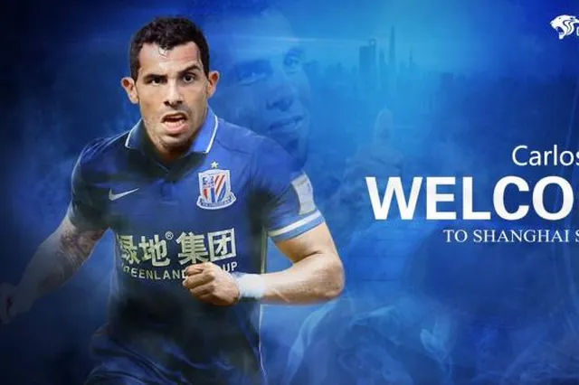 Shanghai Shenhua : un salaire démentiel pour Tevez !