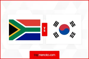 Pronostic Afrique du Sud Corée du Sud – Coupe du Monde 2026 (25/06/2026)