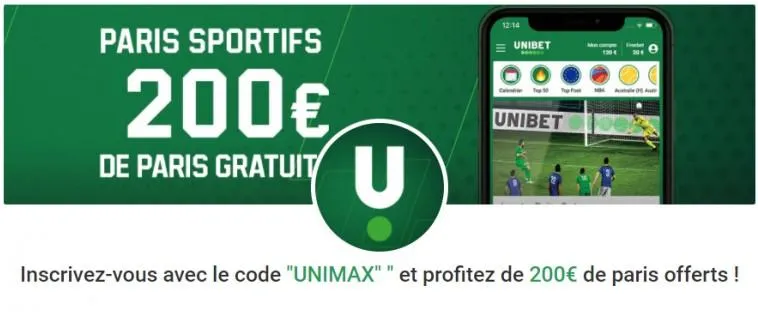 Parier sur Unibet