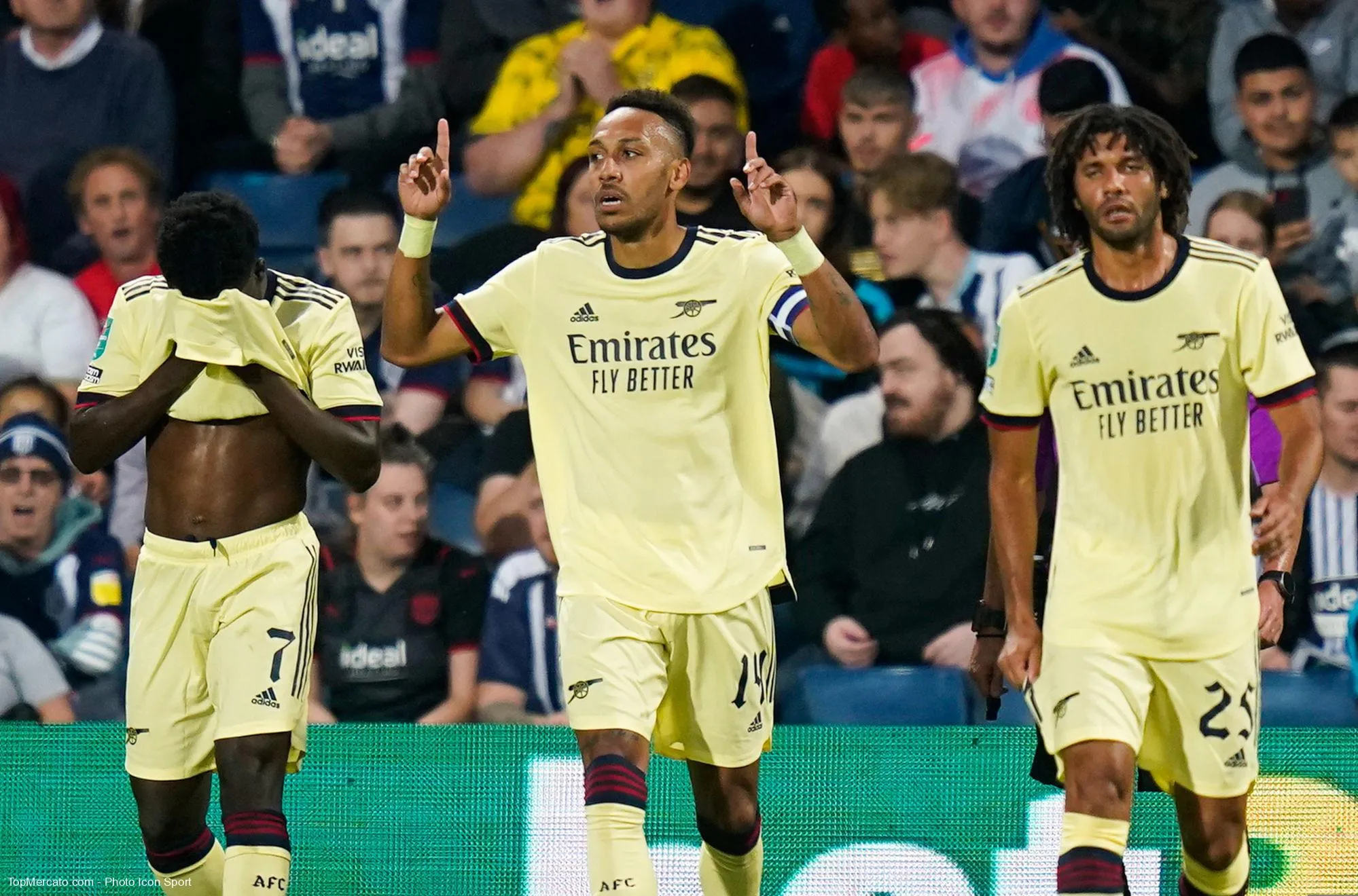 Pierre-Emerick Aubameyang, WBA-Arsenal