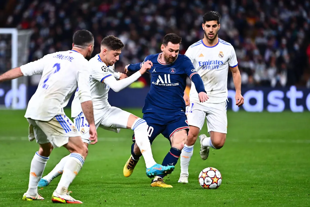 Lionel Messi PSG Real Madrid