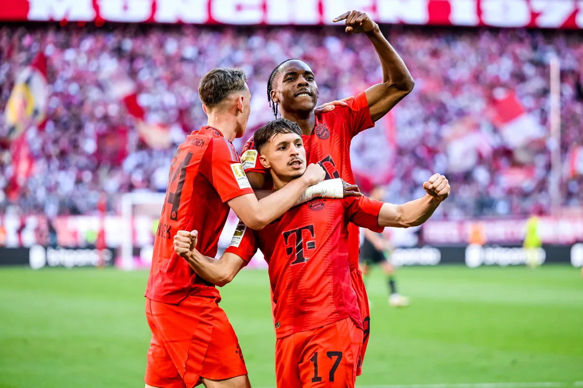 Bryan Zaragoza Mathys Tel Bayern Munich
