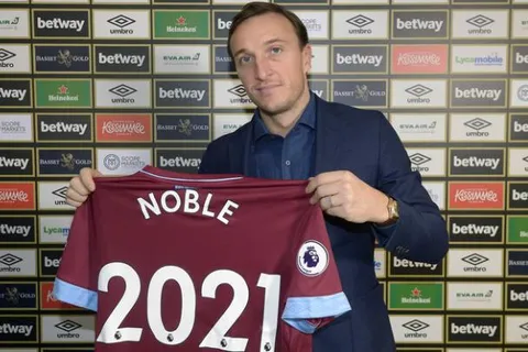 West Ham : Noble prolonge l’aventure jusqu’en 2021 (Officiel)