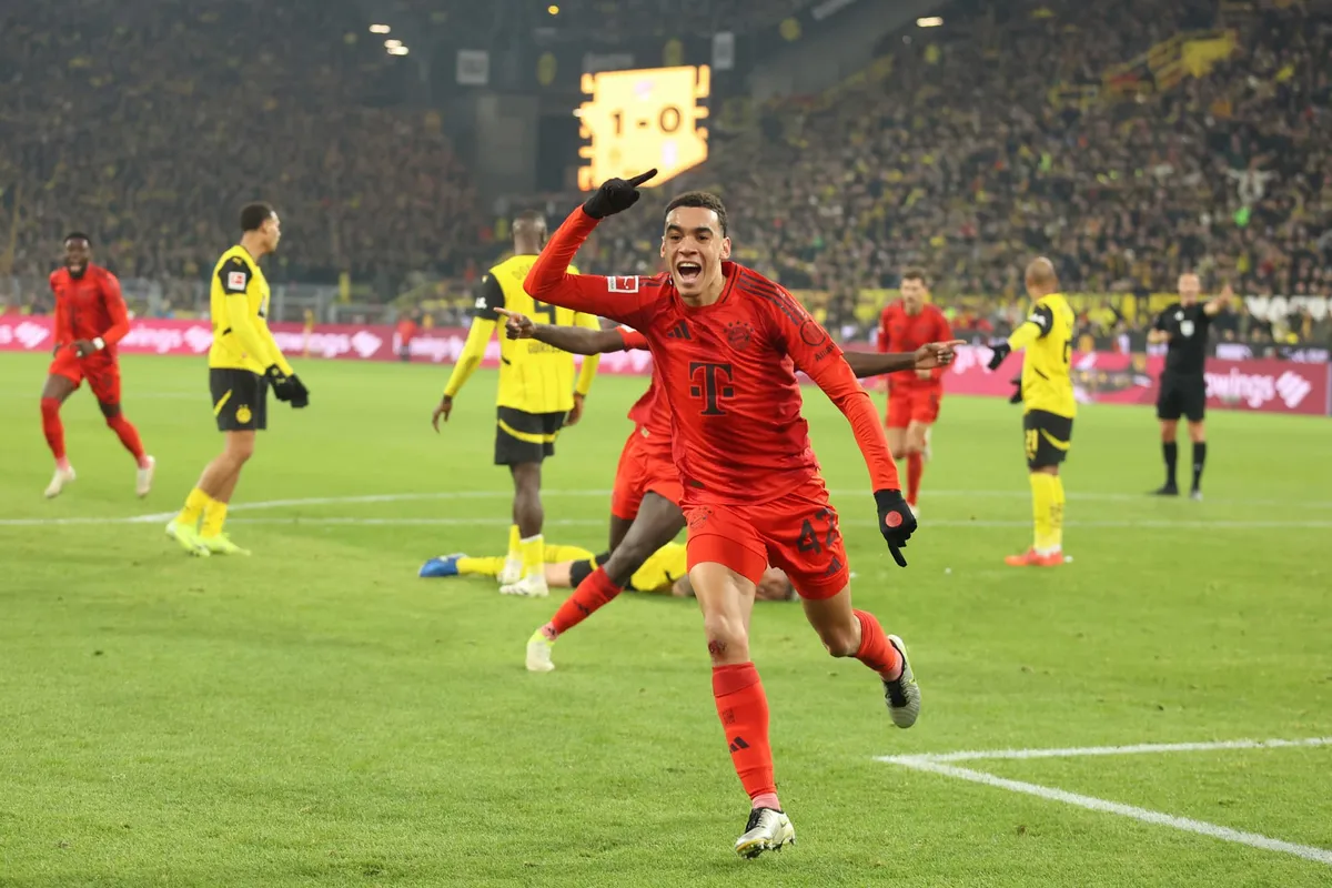 Jamal Musiala Bayern Munich Borussia Dortmund