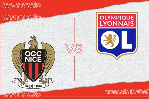 Pronostic Nice – Lyon (Ligue 1) et meilleures cotes à jouer