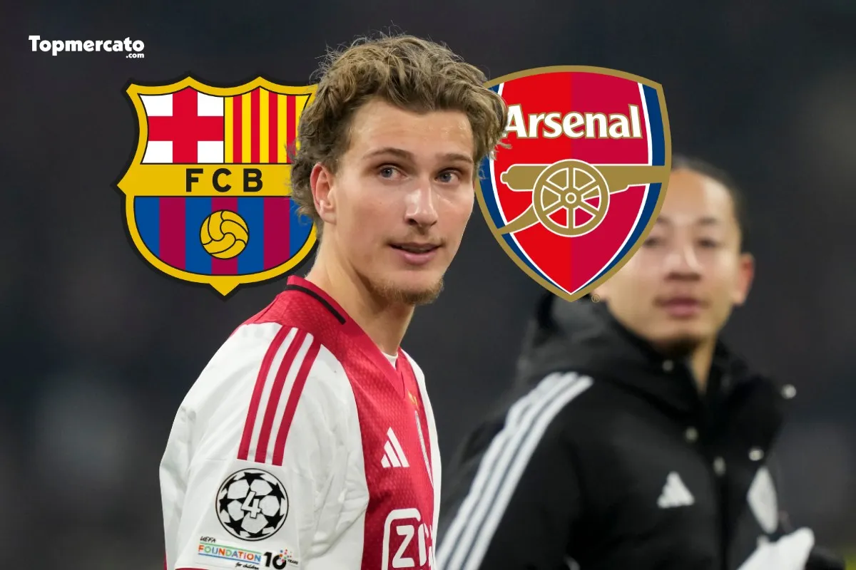 Mercato – Le Barça en concurrence avec Arsenal pour Mika Godts, pépite aux 16 buts et 13 passes décisives avec l’Ajax