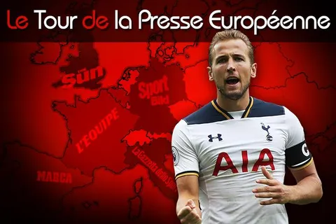 Kane, CR7, Pellegri…Le tour d’Europe de la presse