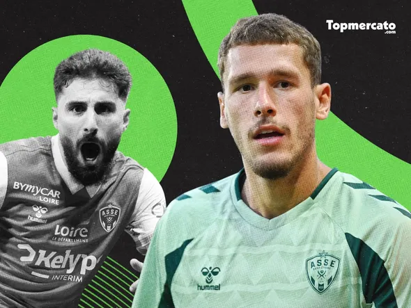 Mercato ASSE : les Verts toujours très gourmands pour vendre le duo Lucas Stassin-Zuriko Davitashvili