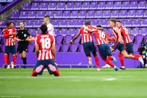 Officiel Liga : l’Atletico Madrid vainqueur à Valladolid et champion d’Espagne devant le Real Madrid !