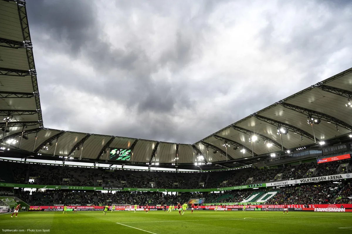 Wolfsburg, stade, illustration