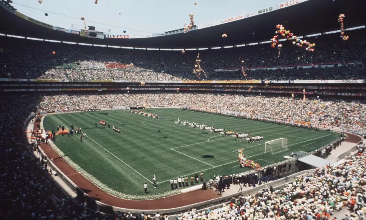 Finale de Coupe du Monde au Stade Azteca de Mexico