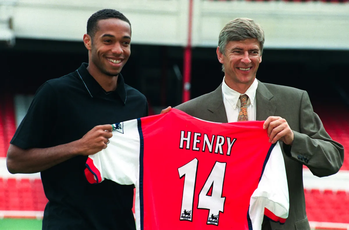 Thierry Henry Arsène Wenger Arsenal