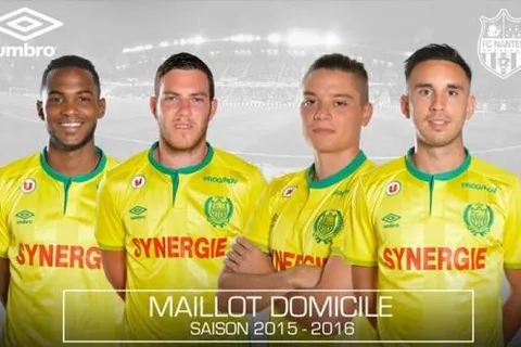 Nantes : le nouveau maillot “home” sort du placard