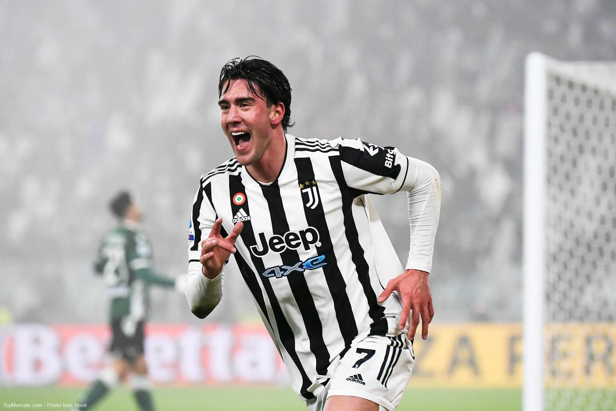 Dusan Vlahovic, match Juventus Turin-Hellas Vérone