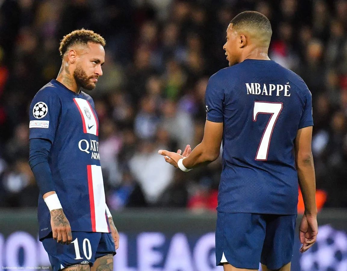 Neymar Kylian Mbappé