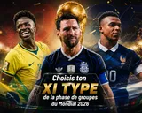 Coupe du monde 2026 : vote pour ton meilleur onze de la phase de groupes !