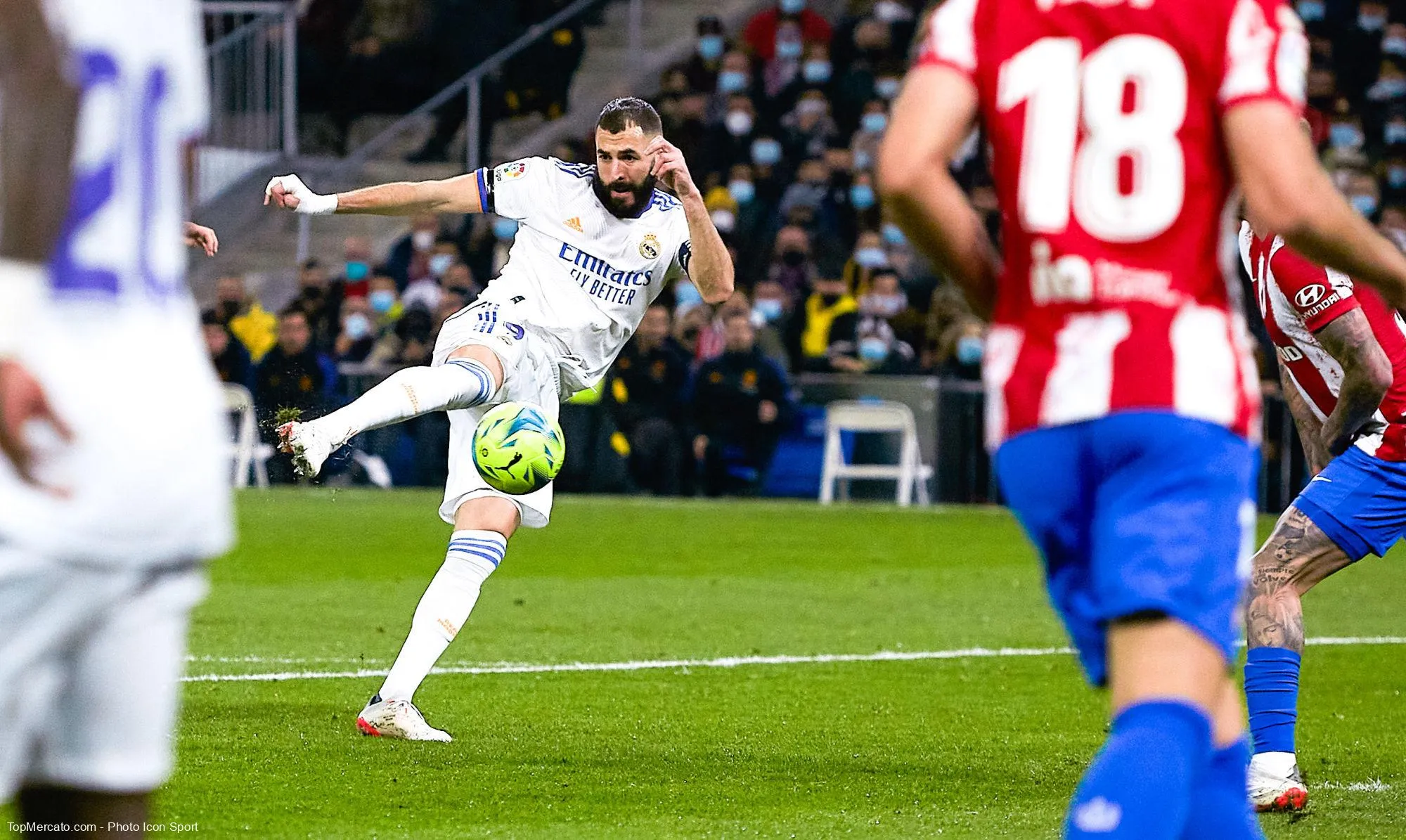 Karim Benzema, match Real Madrid-Atletico Madrid