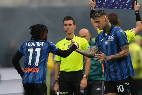Ademola Lookman Gianluca Scamacca Atalanta