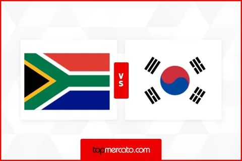Pronostic Afrique du Sud Corée du Sud – Coupe du Monde 2026 (25/06/2026)