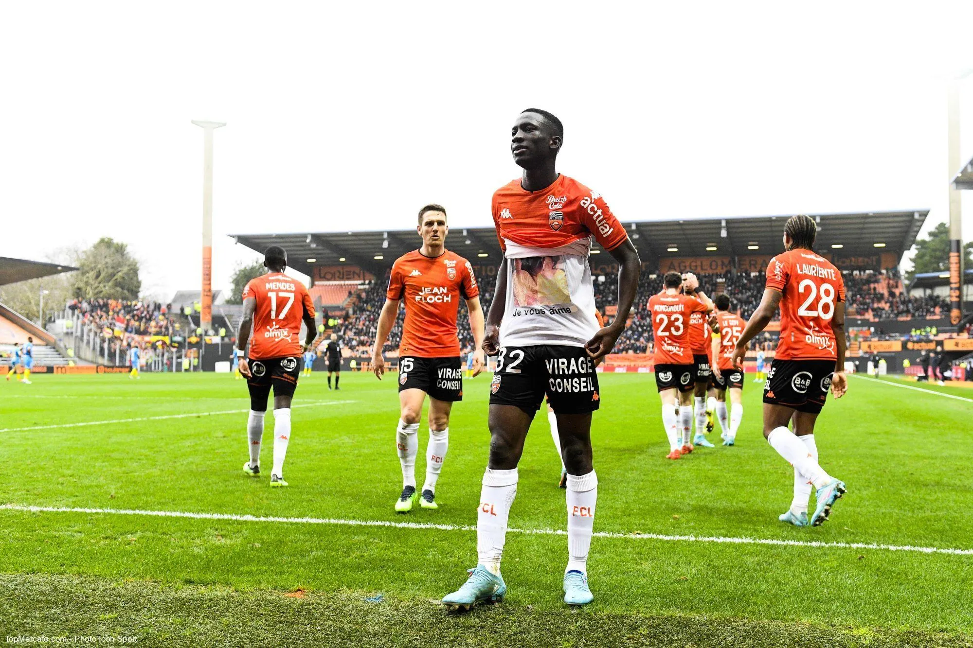 Sambou Soumano, match FC Lorient-Racing Club de Lens