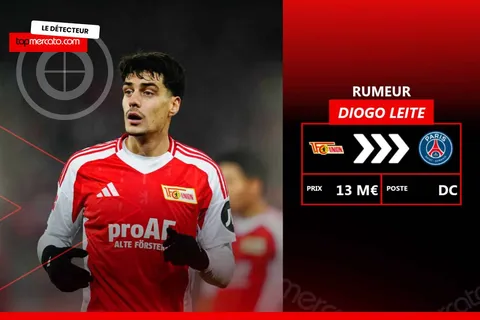 Mercato PSG : la rumeur Diogo Leite à l’épreuve du Détecteur TM