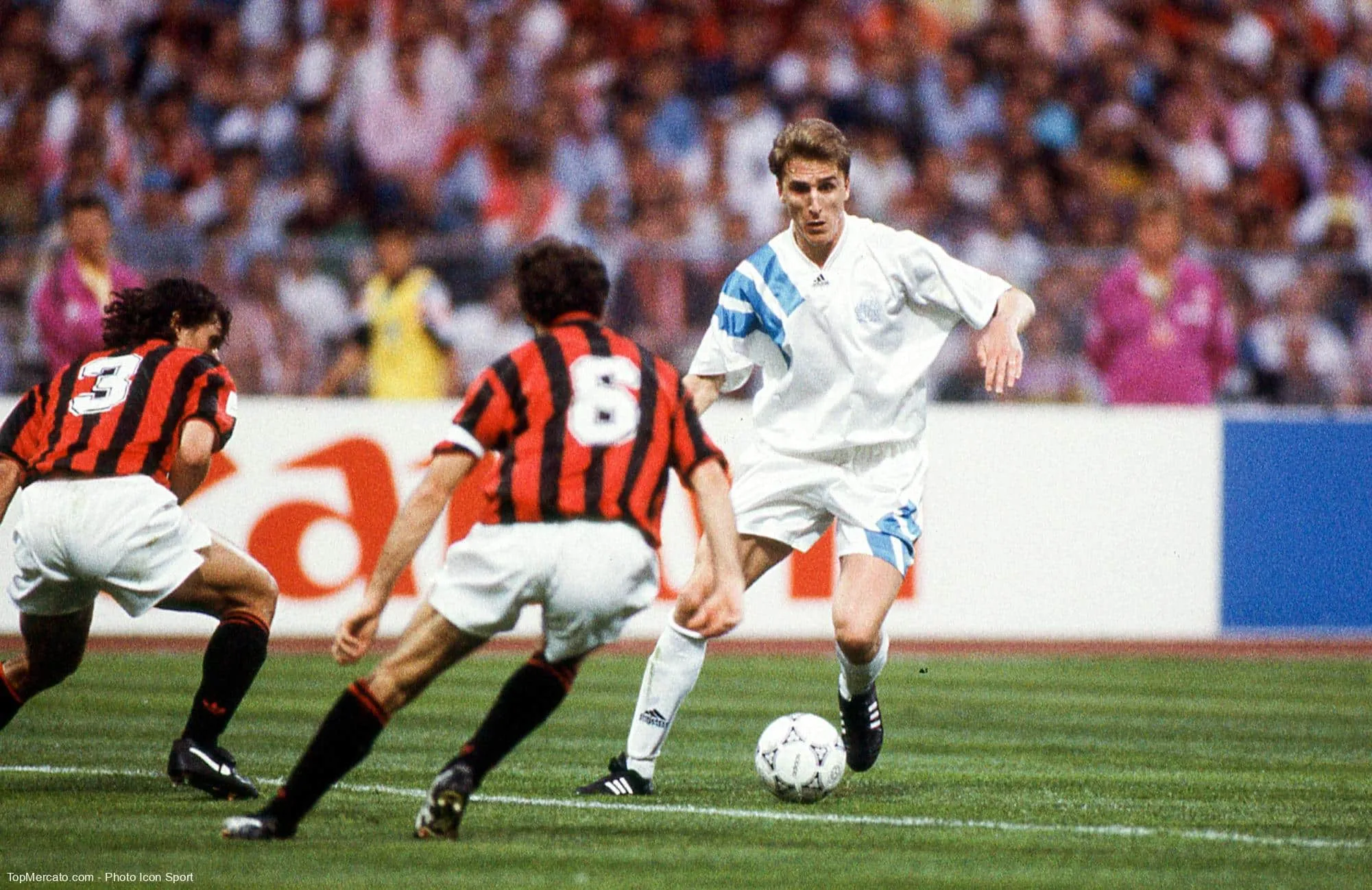 Quel ancien Marseillais jouait pour l’AC Milan lors de la finale de la Ligue des Champions 1993 ?
