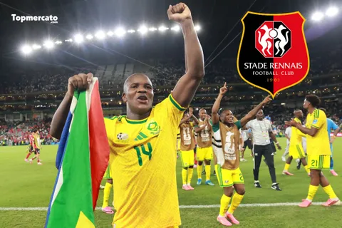 Mercato – Rennes cité parmi les 10 prétendants du défenseur central de la Coupe du monde 2026 Mbekezeli Mbokazi
