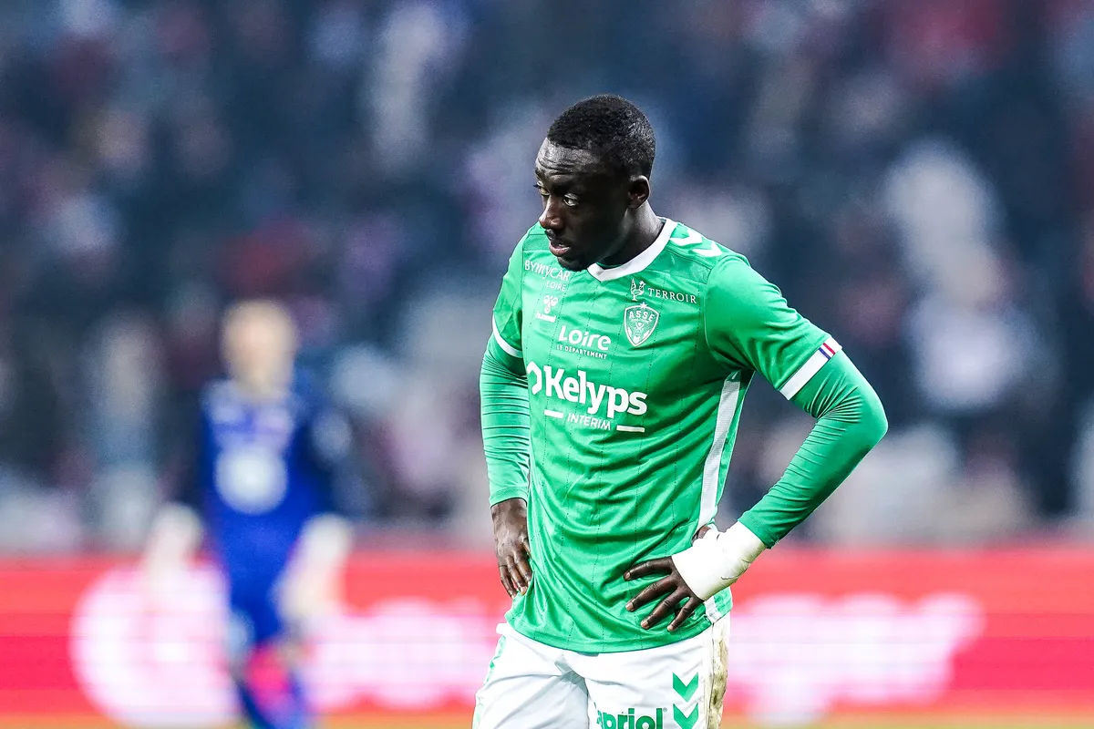 Dennis Appiah ASSE Saint-Etienne