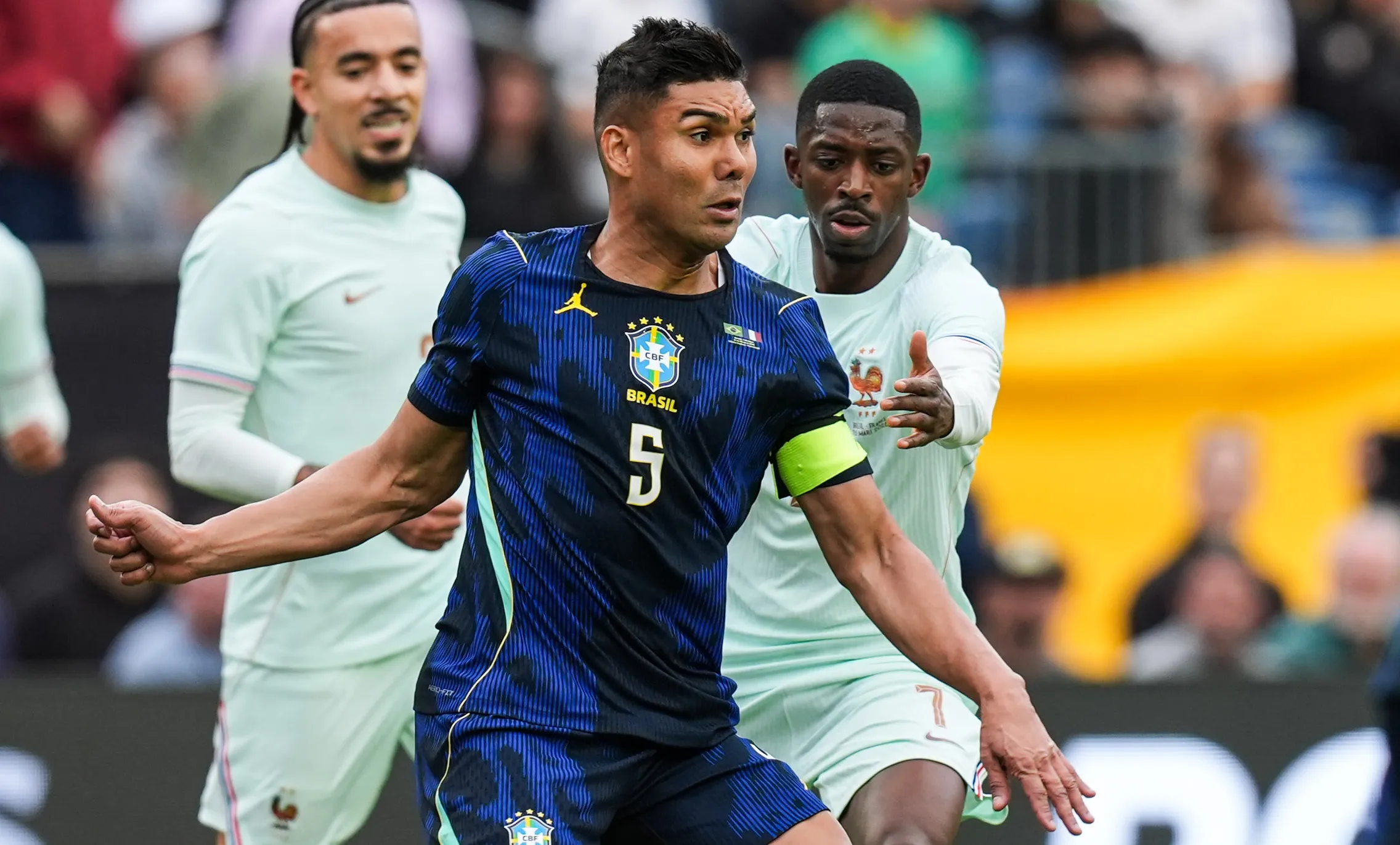 Casemiro, Ousmane Dembélé, France, Brésil