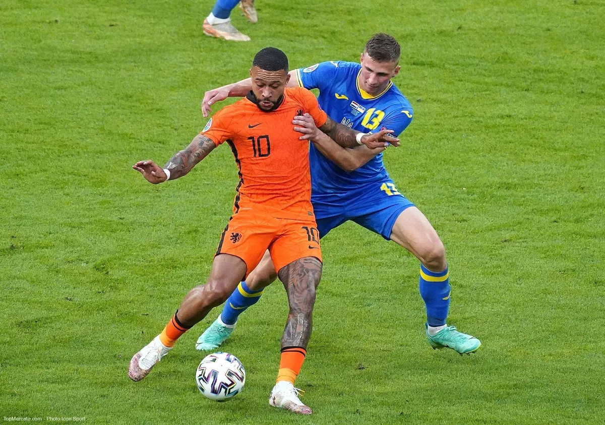 Memphis Depay, Pays-Bas - Ukraine