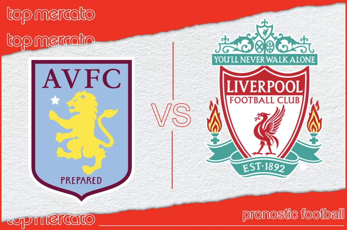 Pronostic Aston Villa Liverpool