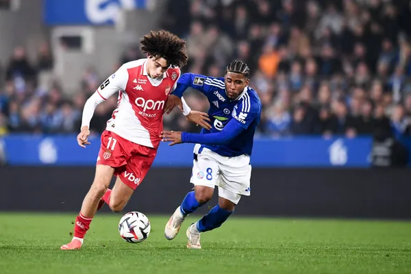 Maghnes Akliouche Andrey Santos Monaco Strasbourg