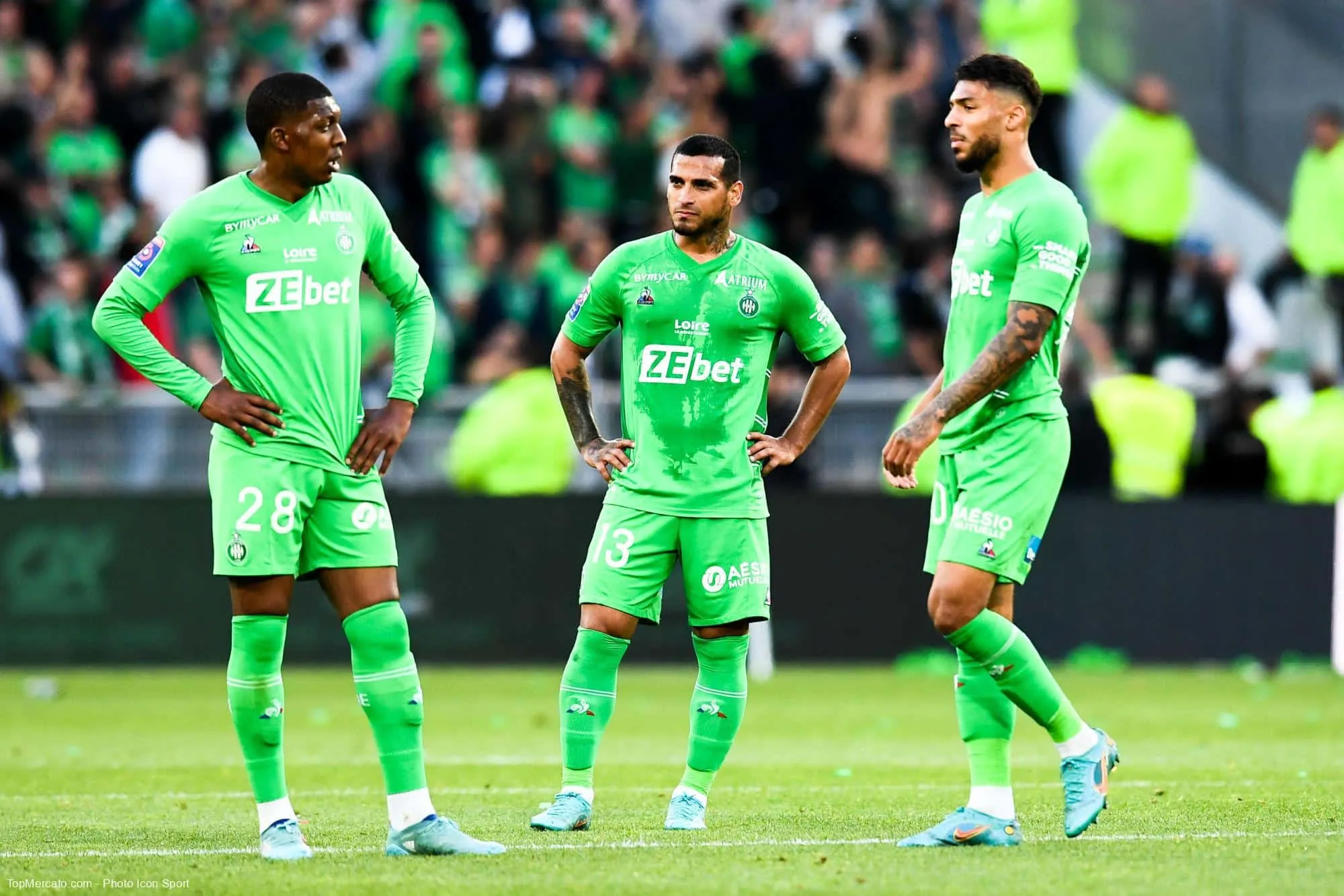 En 2022, quel club a battu l’ASSE lors des barrages d’accession en Ligue 1, envoyant les Verts en Ligue 2 ?