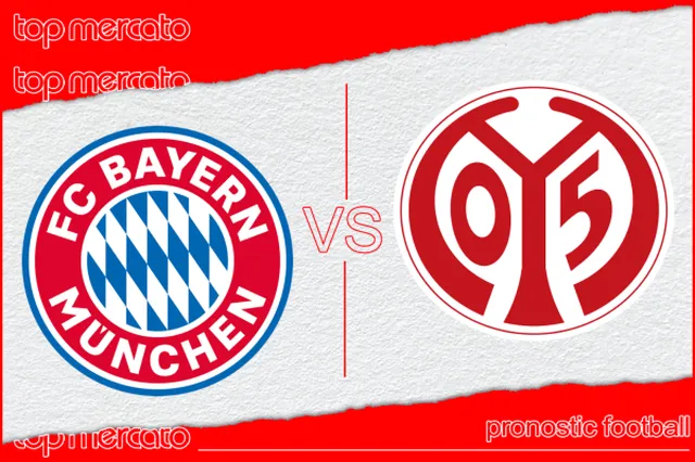 Pronostic Bayern Munich – Mayence et meilleures cotes