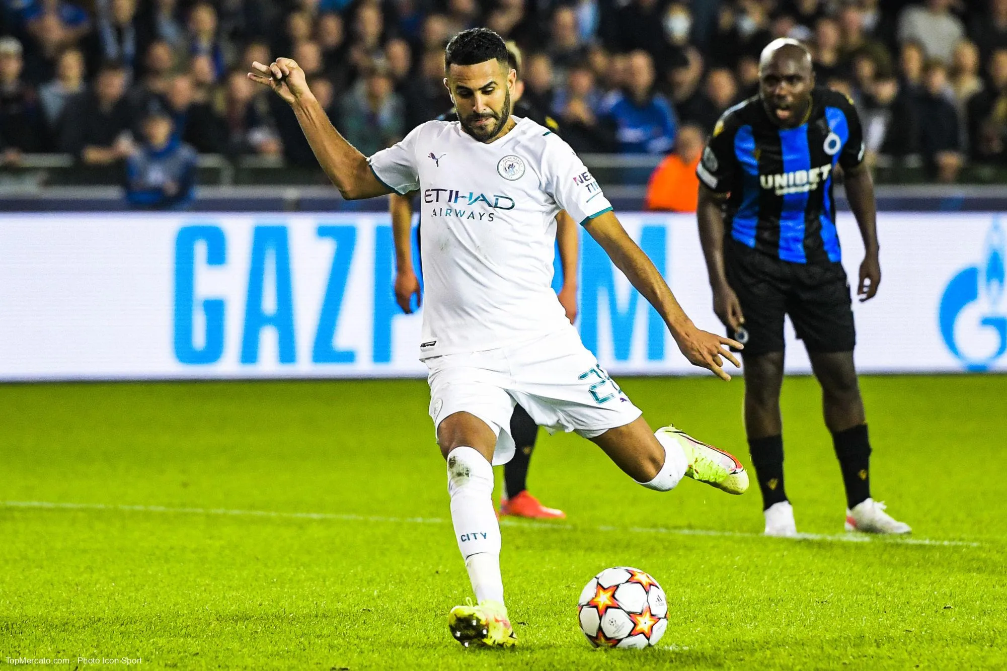 Riyad Mahrez, match Bruges-Man City Manchester City