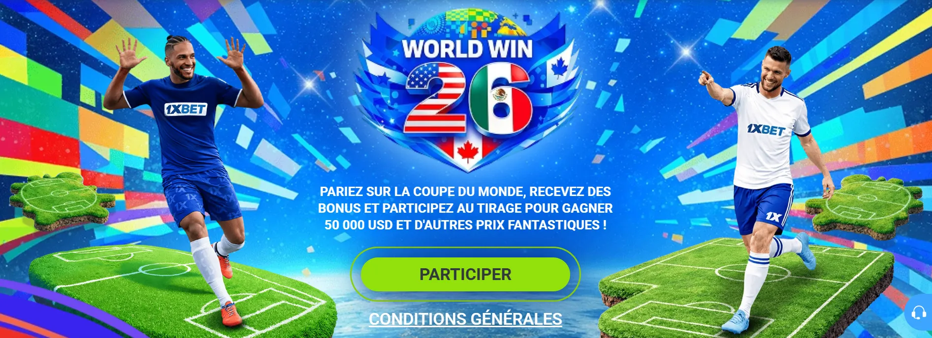 World win 2026 promotion 1xBet