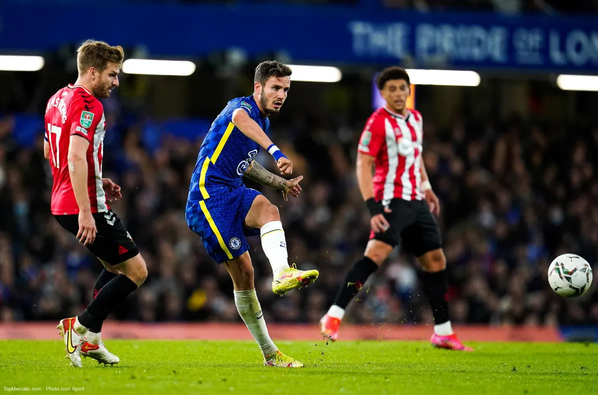 Saul Niguez, match Chelsea-Southampton