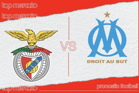 Pronostic Benfica – OM gratuit et meilleures cotes à jouer (11/04/2024)
