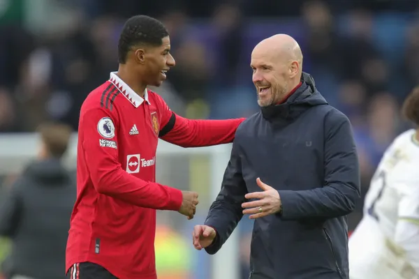 Marcus Rashford Erik ten Hag Manchester United MU