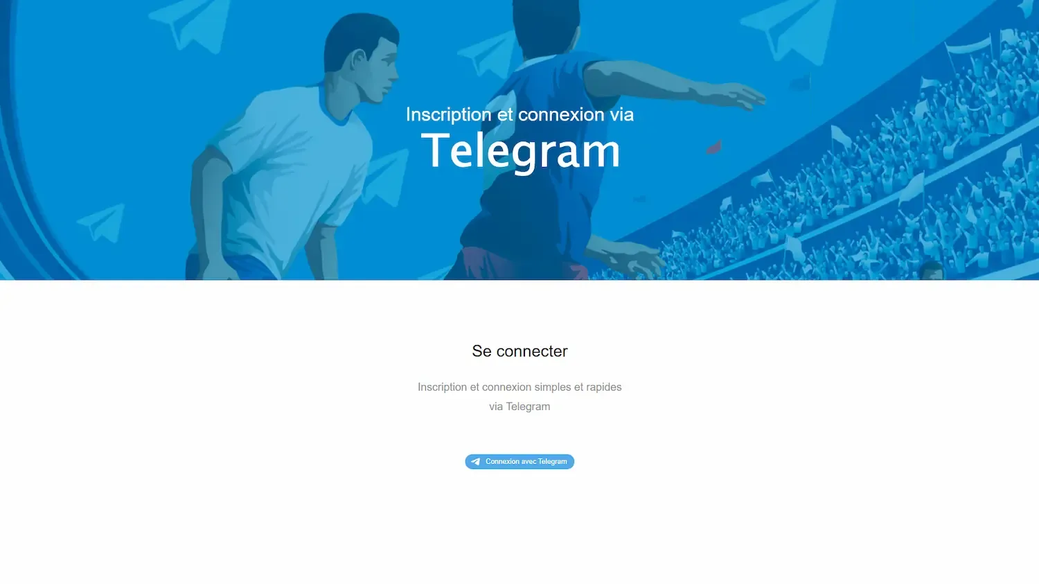 Inscription Winwin via Telegram